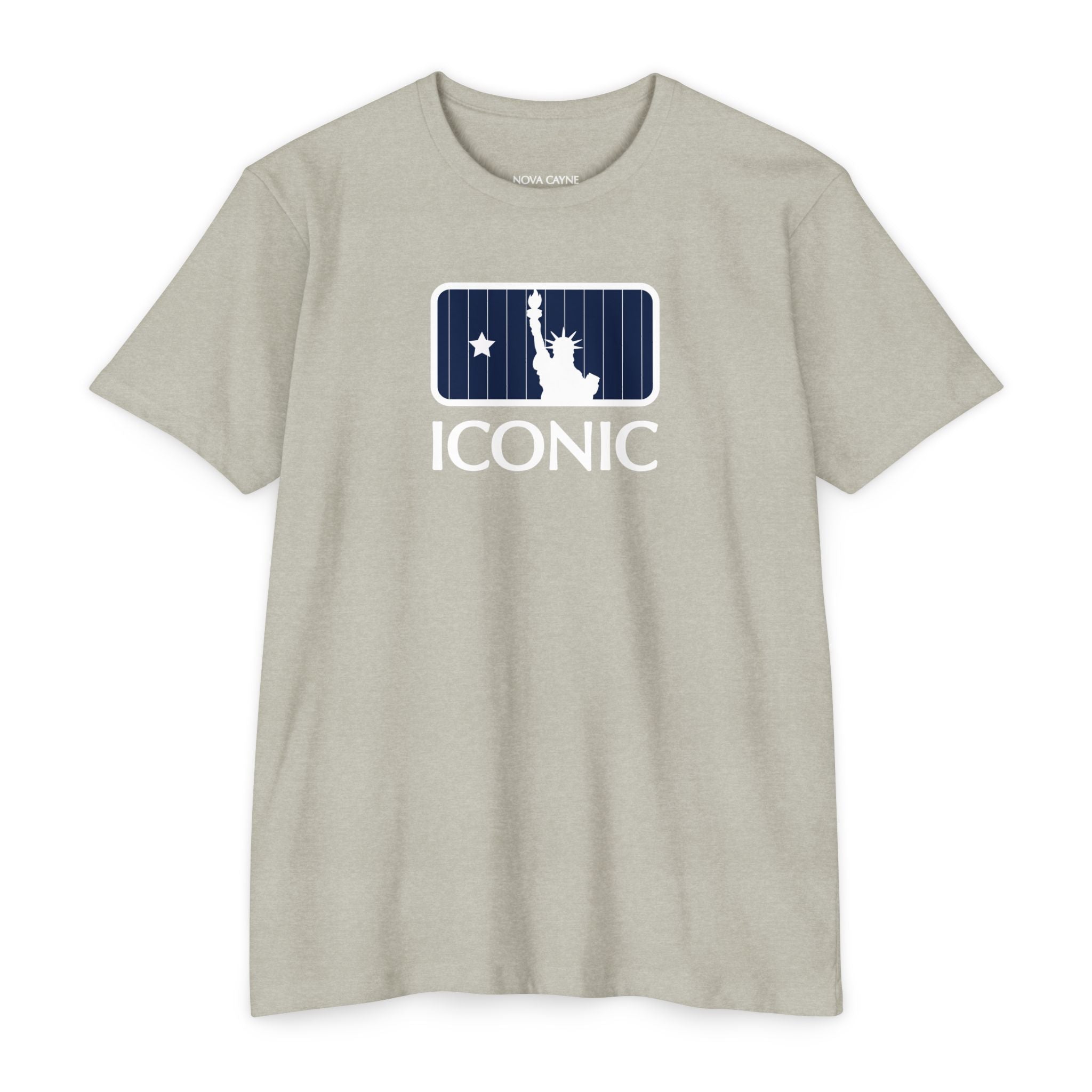 Copy of Ice blue Iconic Statue of Liberty T-Shirt — Patriotic Americana Graphic Tee