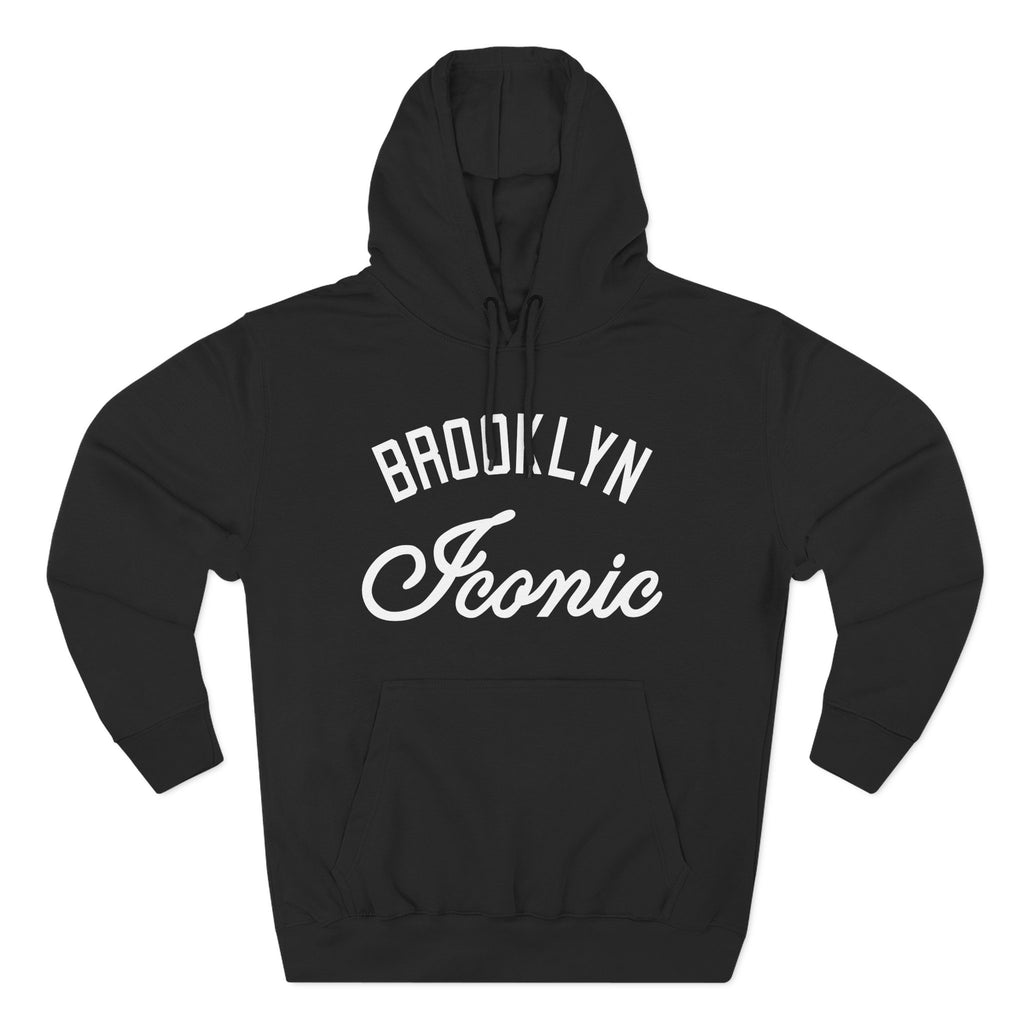 Brooklyn Iconic Hoodie - Statue of Liberty Logo Fleece Pullover