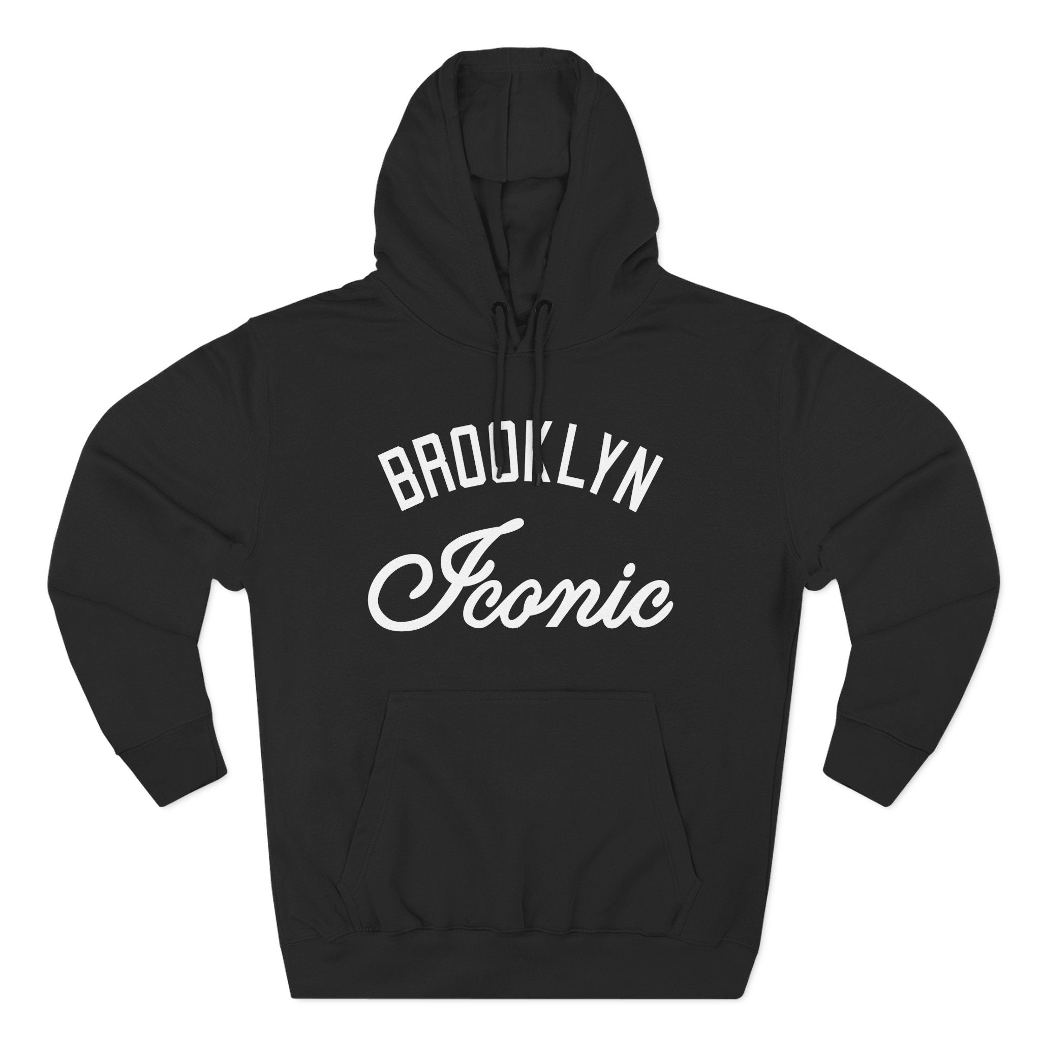 Brooklyn Iconic Hoodie - Statue of Liberty Logo Fleece Pullover