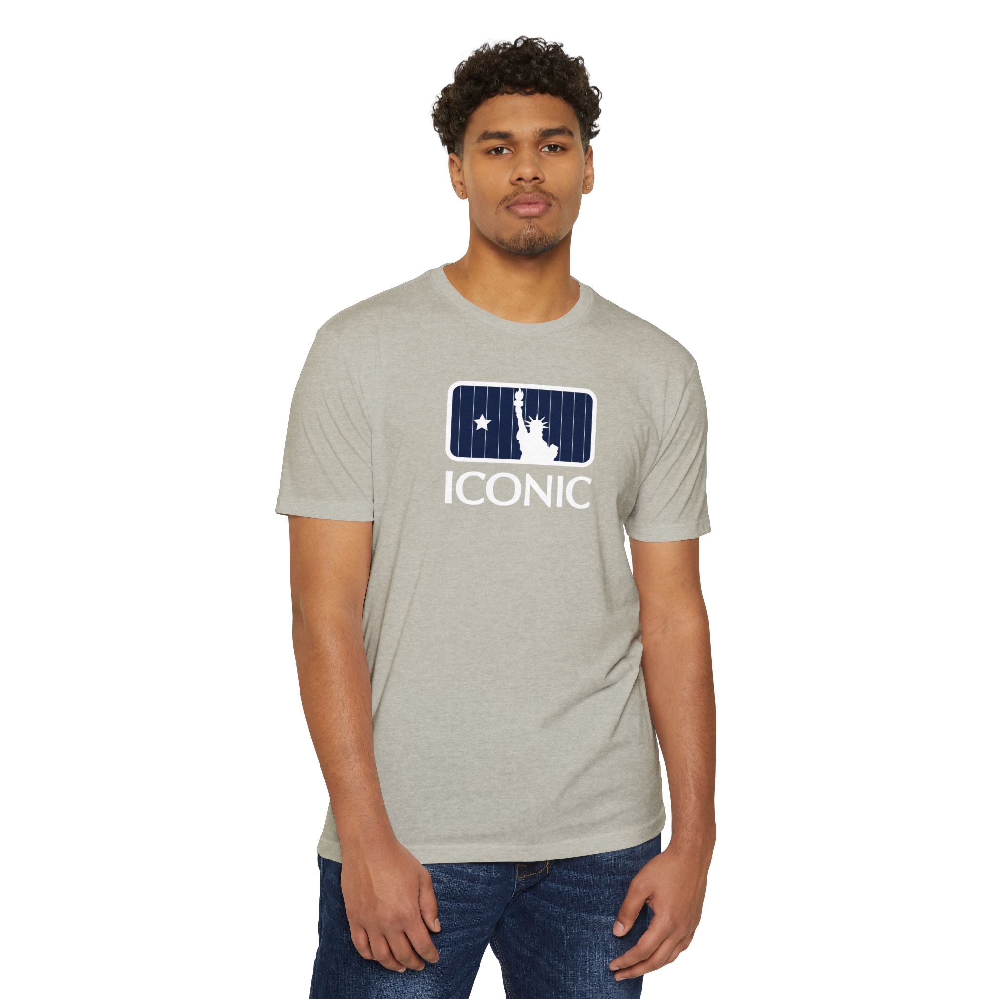 Copy of Ice blue Iconic Statue of Liberty T-Shirt — Patriotic Americana Graphic Tee