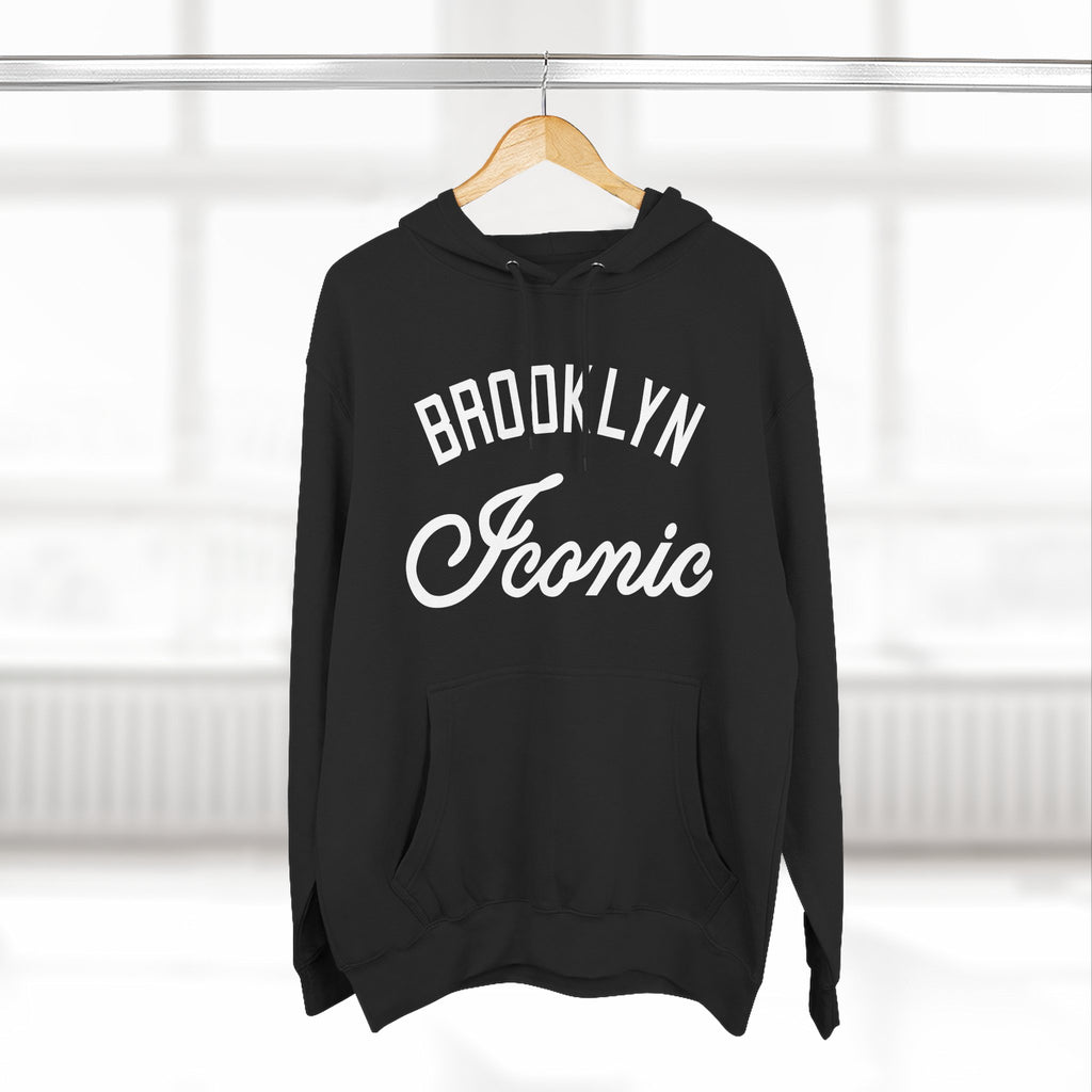 Brooklyn Iconic Hoodie - Statue of Liberty Logo Fleece Pullover