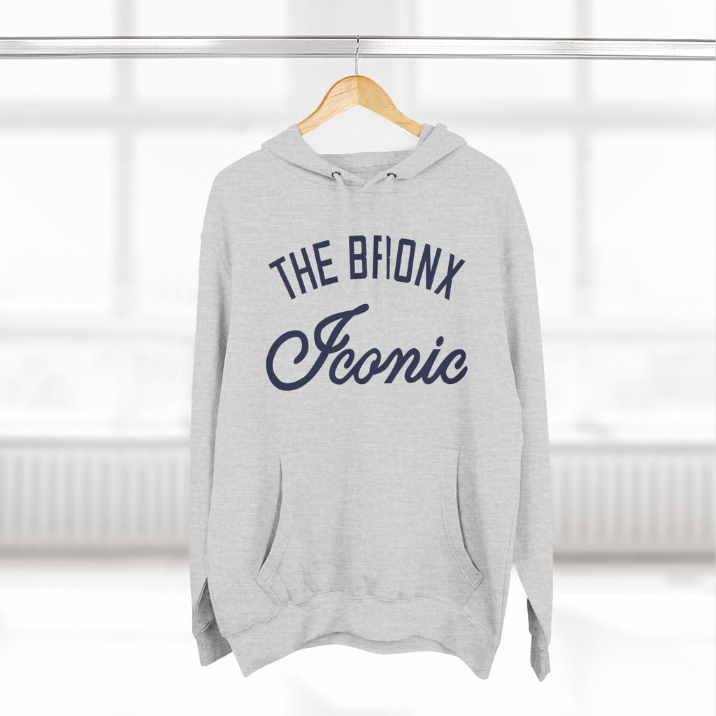 Bronx Iconic Hoodie - Statue of Liberty Logo Fleece Pullover