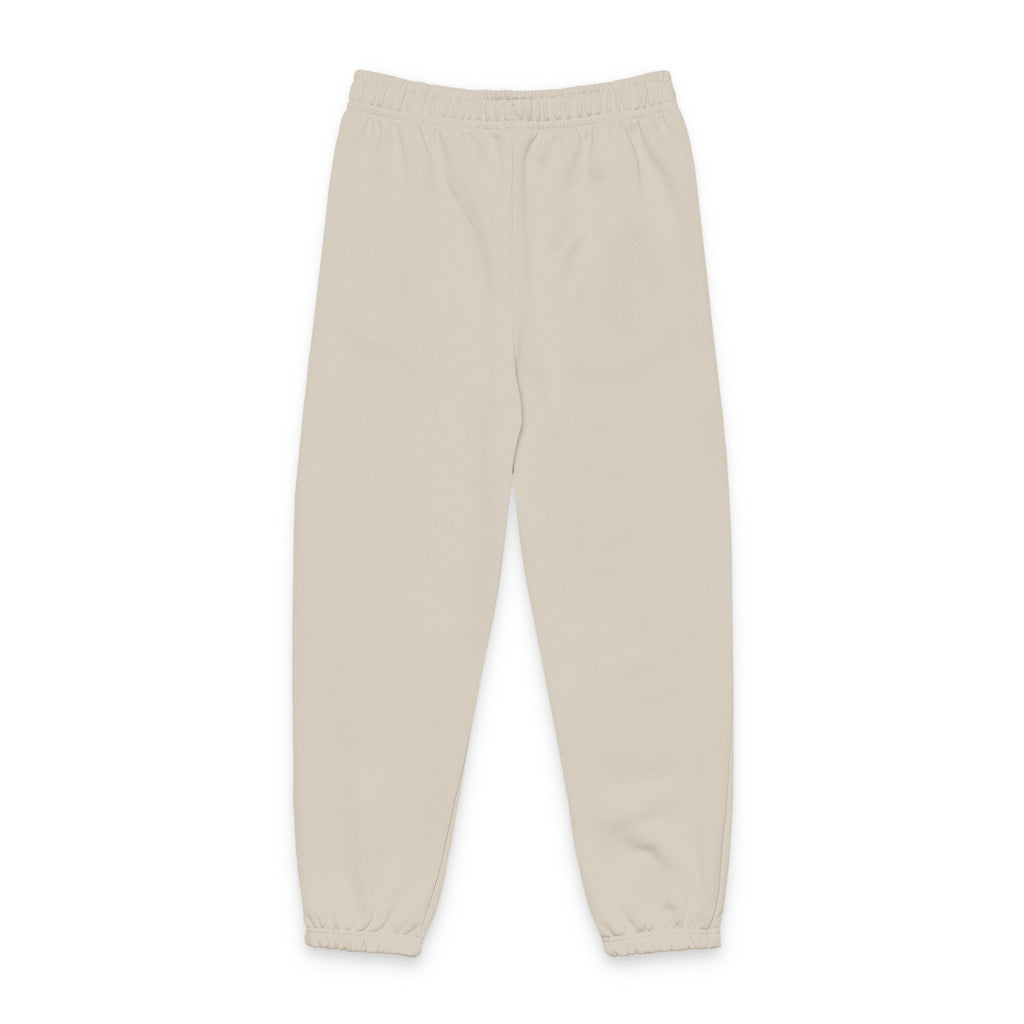 Sand Iconic Logo Sweatpants — Men's/Women's Grey Heavyweight Joggers