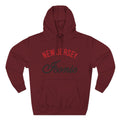 Newjersey Iconic Hoodie - Statue of Liberty Logo Fleece Pullover