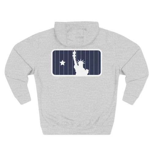 Bronx Iconic Hoodie - Statue of Liberty Logo Fleece Pullover