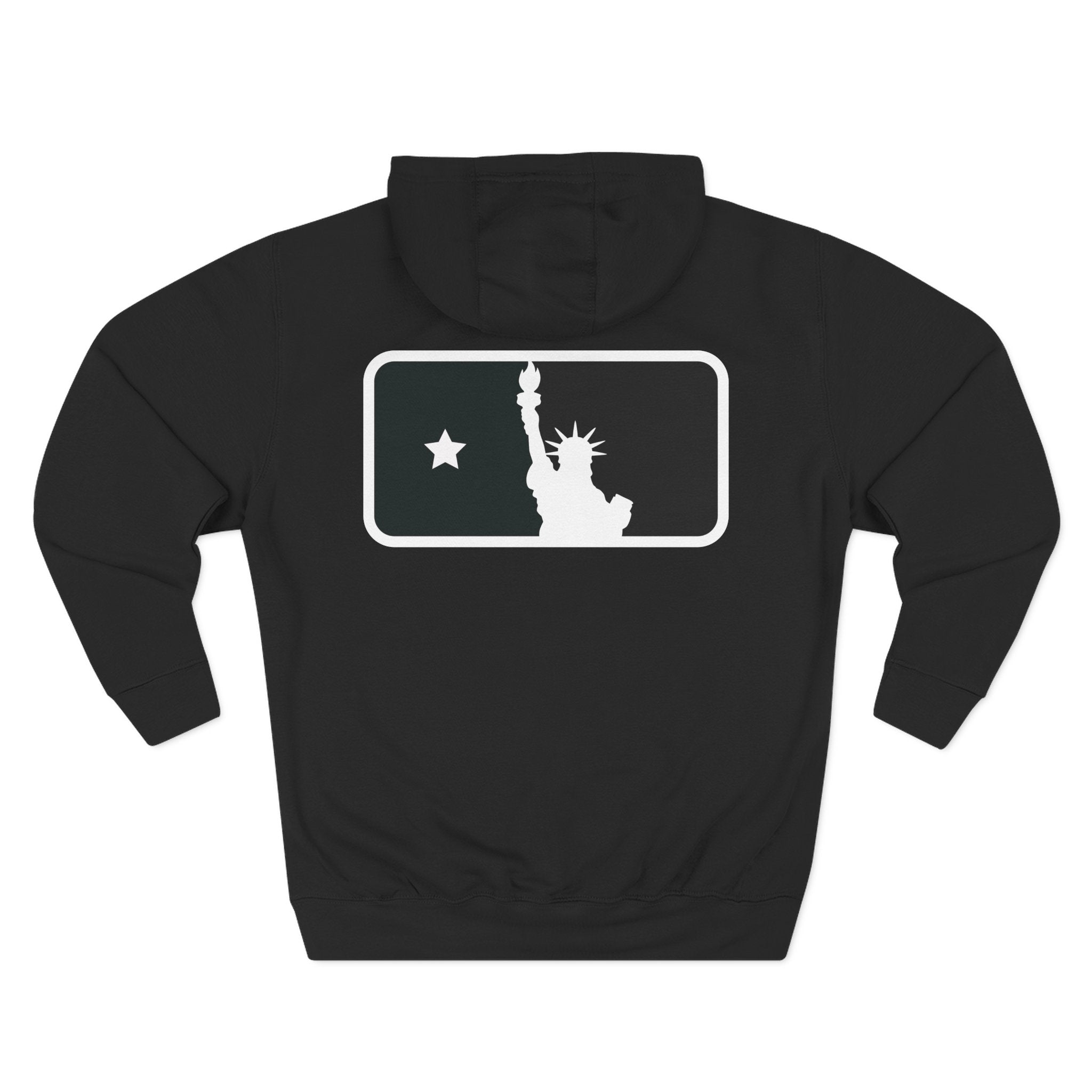 Brooklyn Iconic Hoodie - Statue of Liberty Logo Fleece Pullover