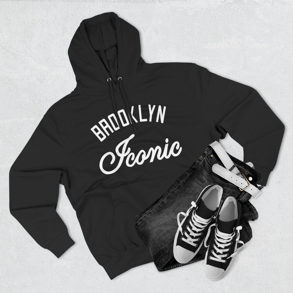 Brooklyn Iconic Hoodie - Statue of Liberty Logo Fleece Pullover
