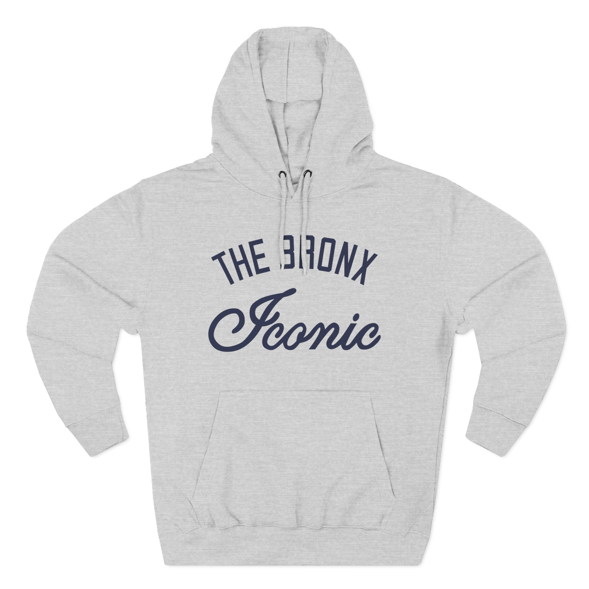 Bronx Iconic Hoodie - Statue of Liberty Logo Fleece Pullover
